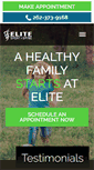 Mobile Screenshot of elitesportandspinewi.com